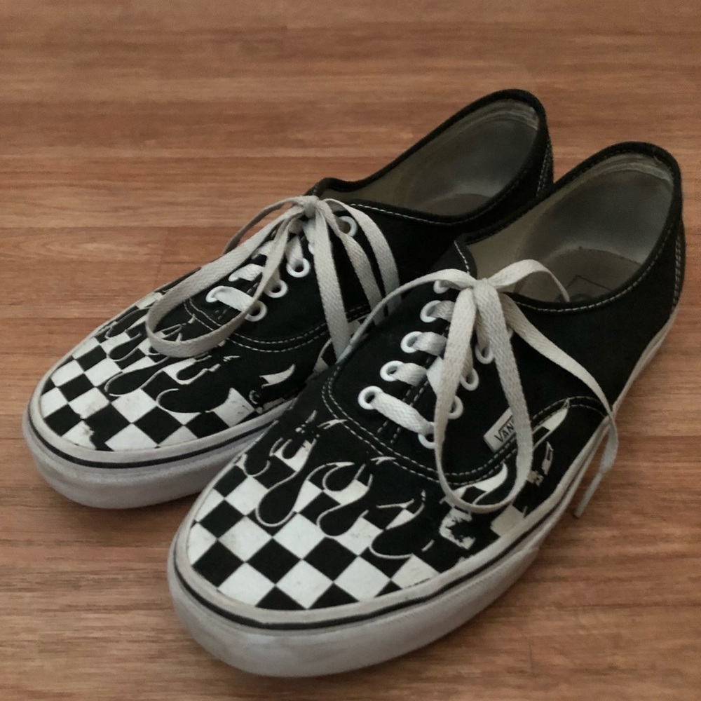 Vans flame authentic 10.5
